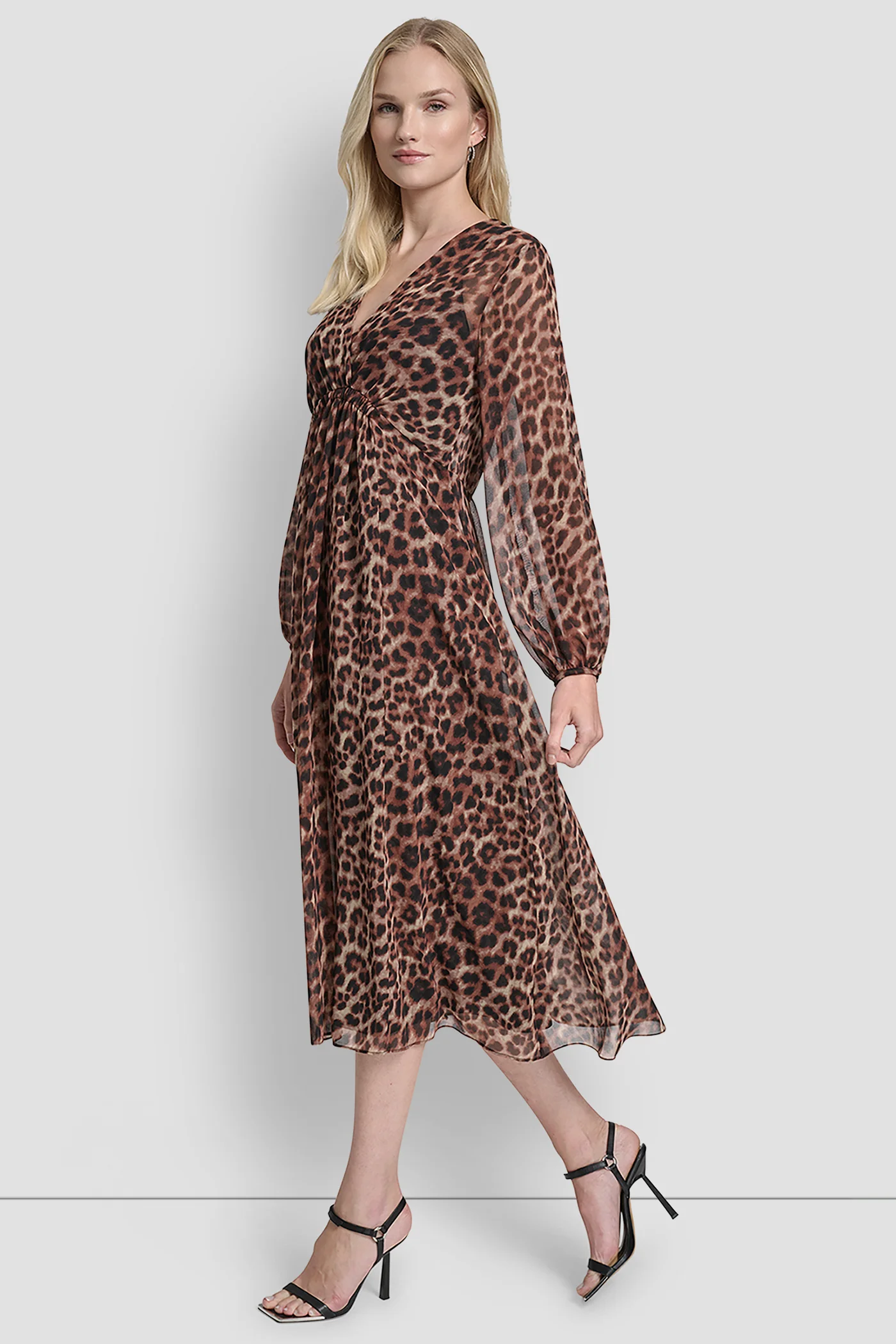 LONG SLEEVE  HIGH TO LOW WAIST MAXI - Image 3