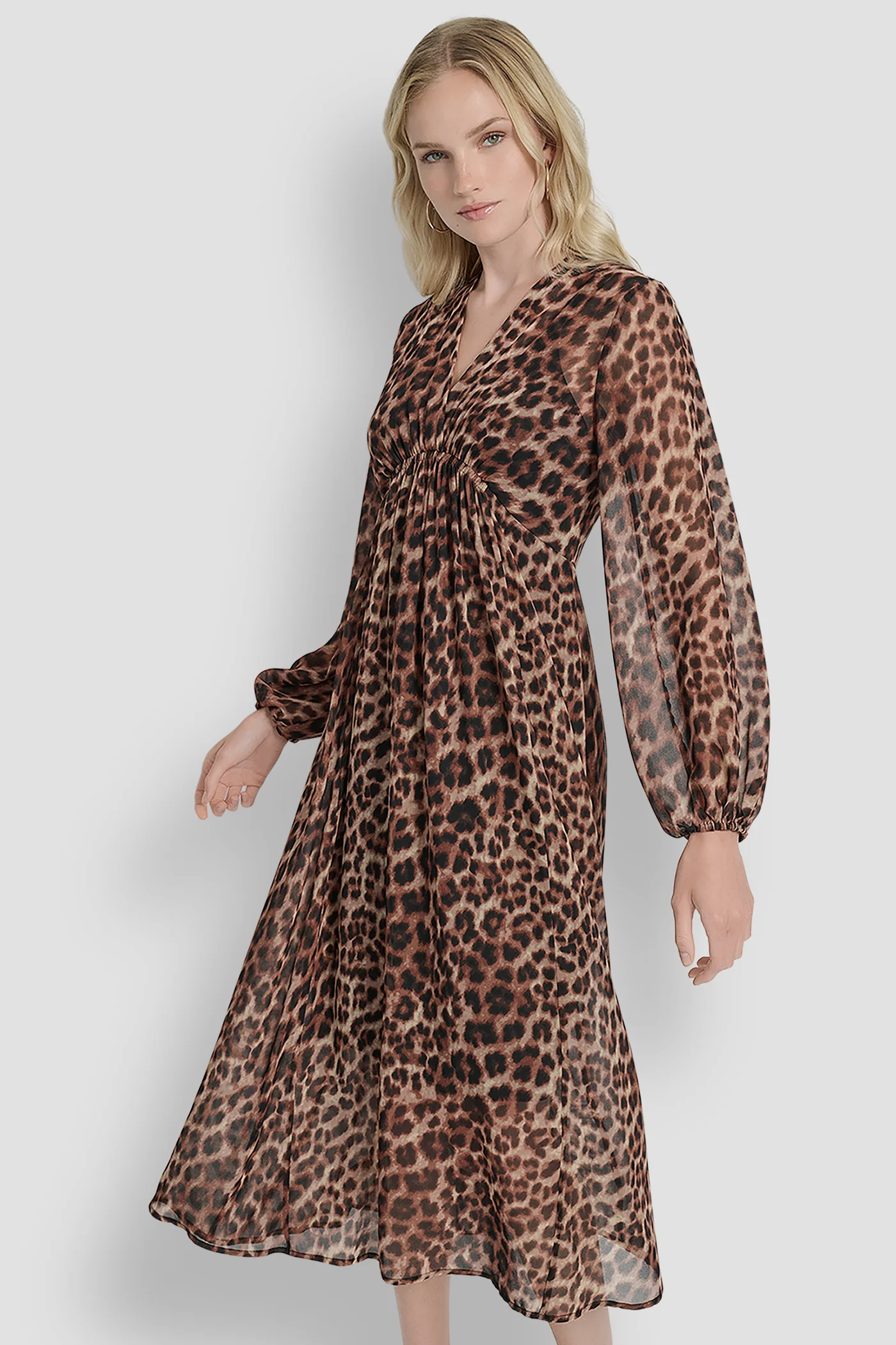 LONG SLEEVE  HIGH TO LOW WAIST MAXI - Image 5