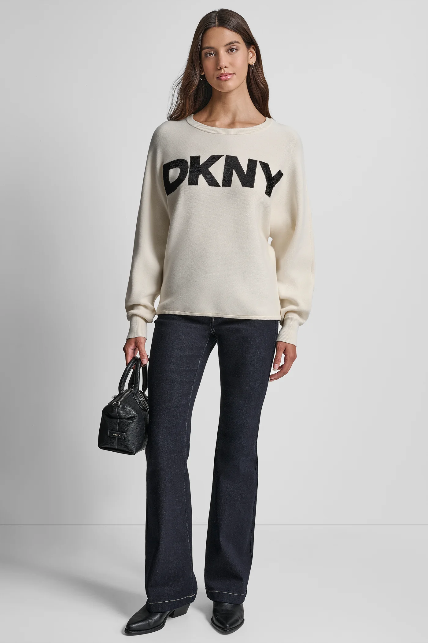 SEQUIN LOGO SWEATER - Image 5