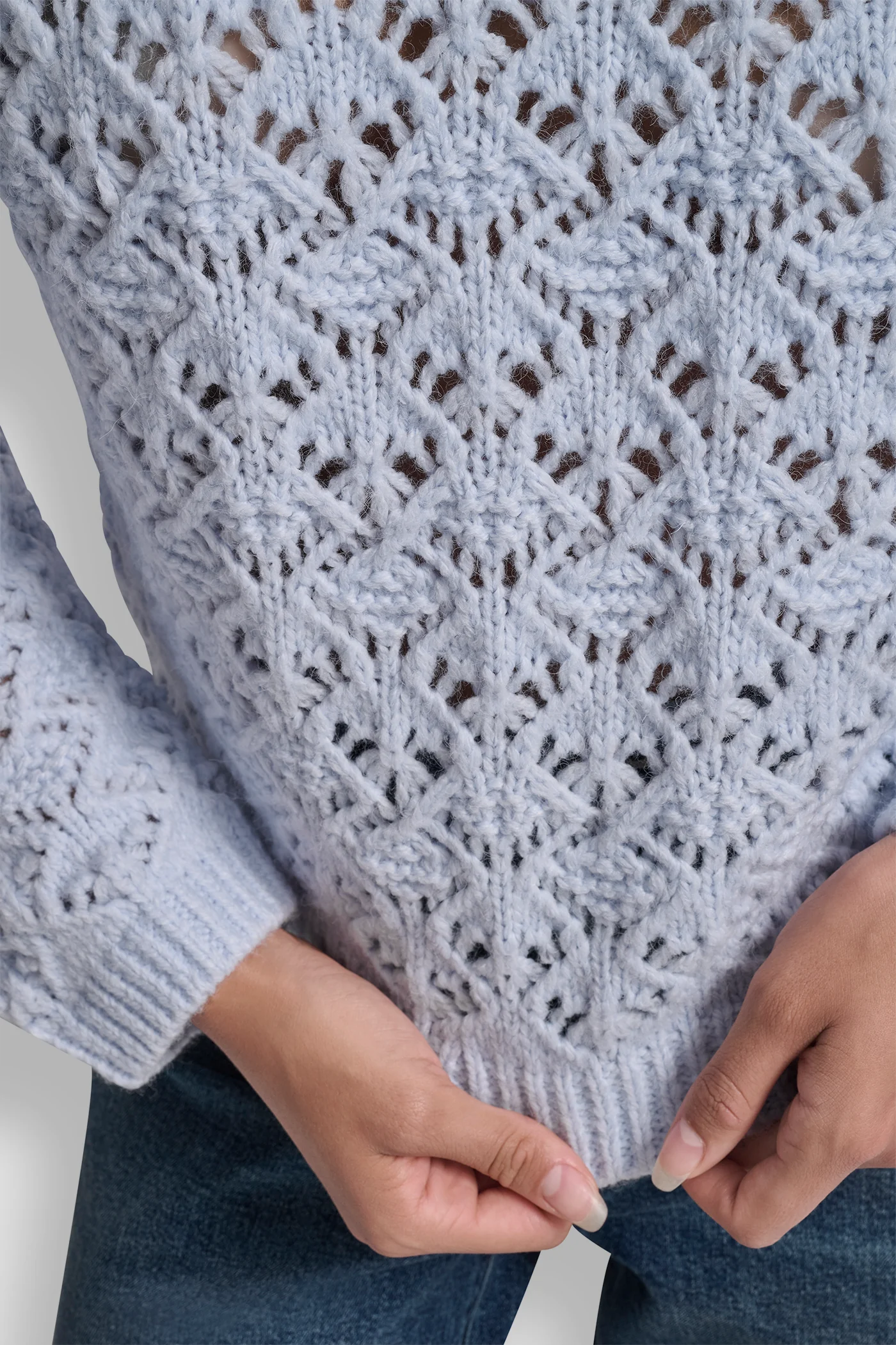 POINTELLE STITCH SWEATER - Image 4