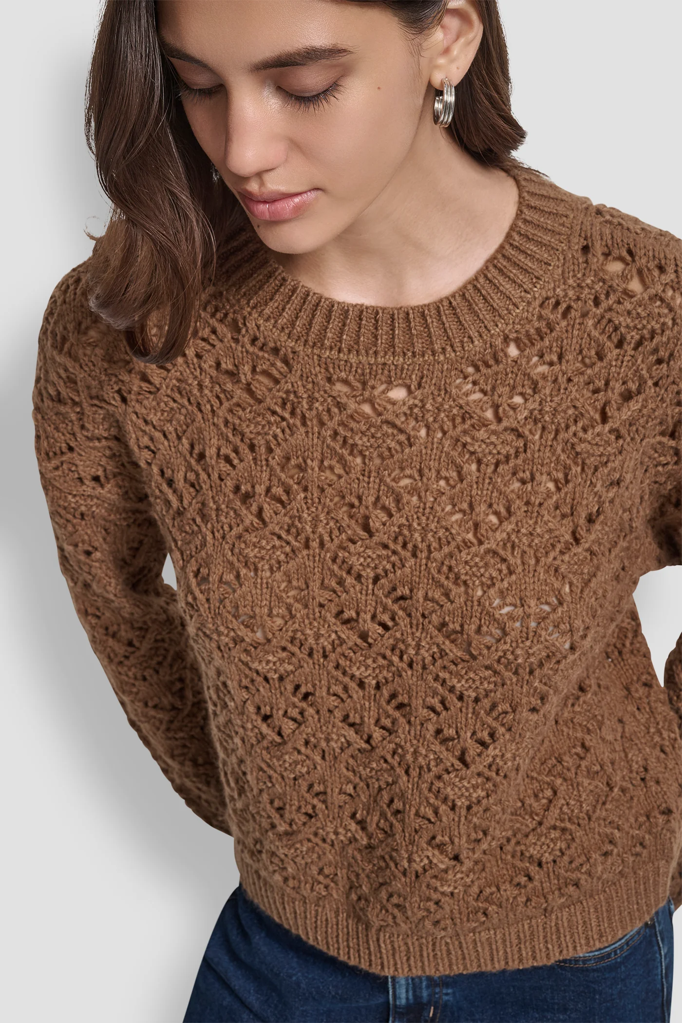 POINTELLE STITCH SWEATER - Image 4