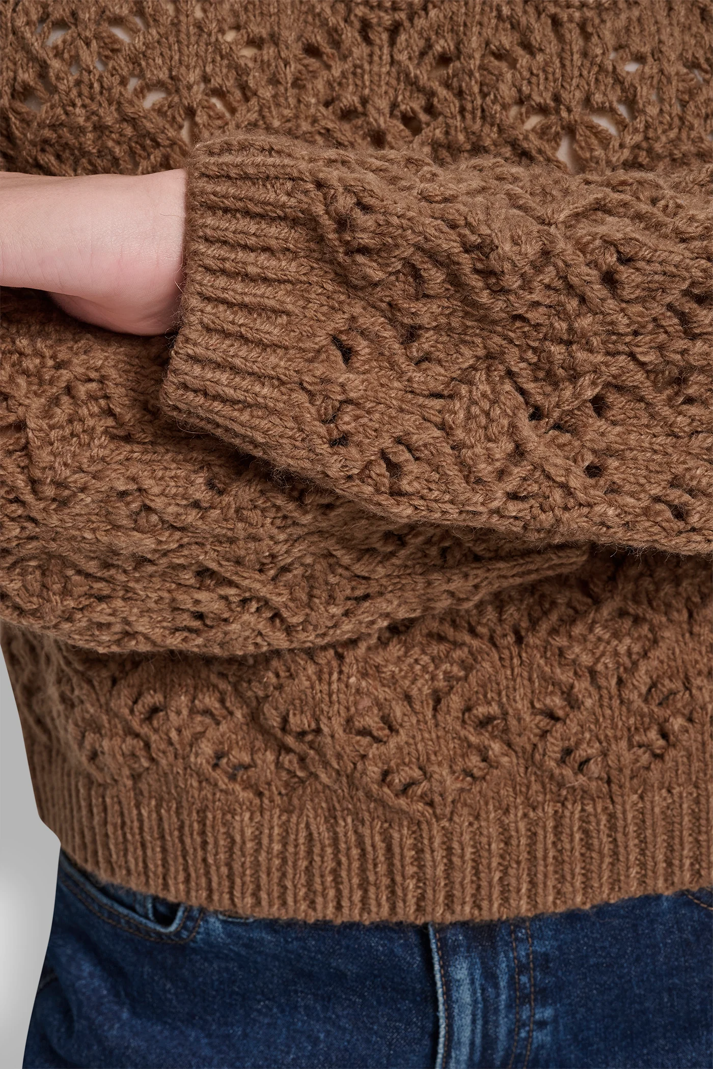 POINTELLE STITCH SWEATER - Image 5