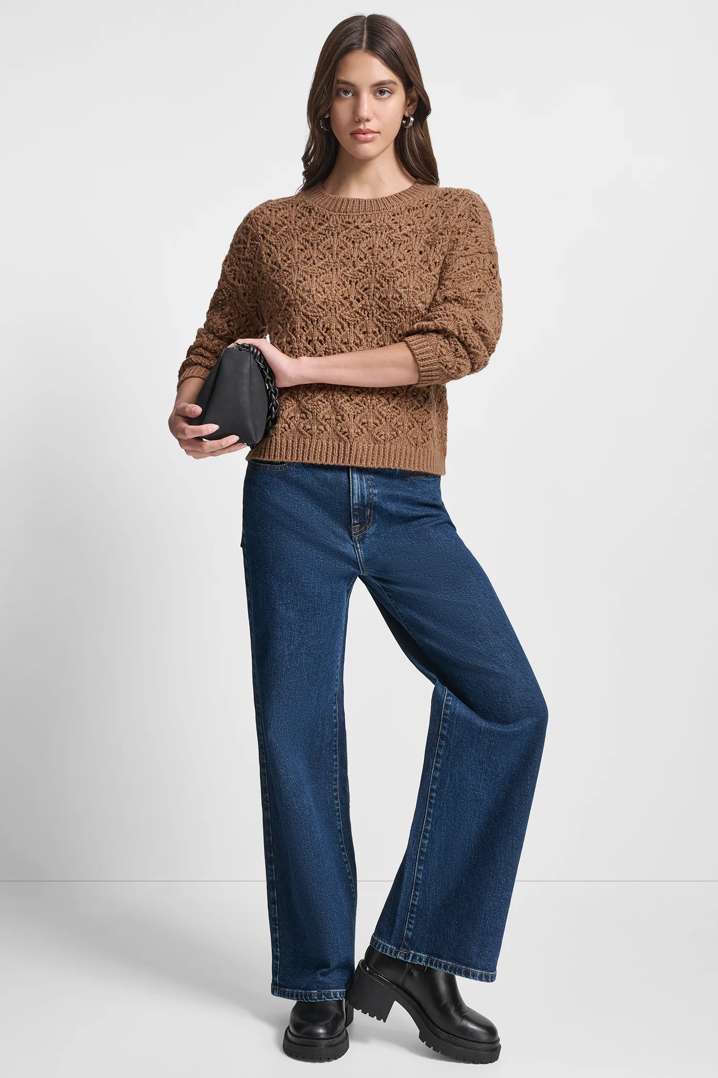 POINTELLE STITCH SWEATER - Image 6