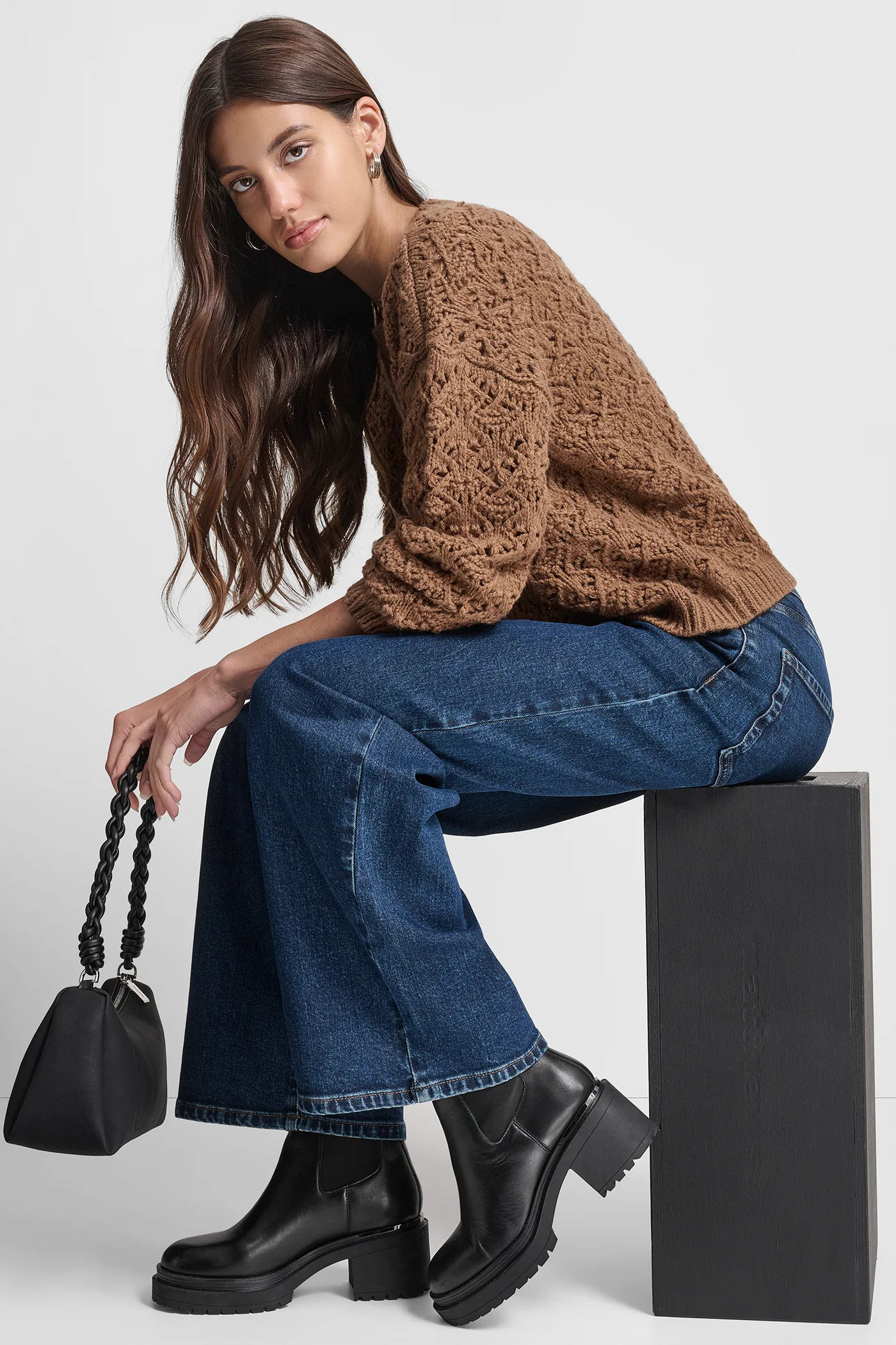 POINTELLE STITCH SWEATER - Image 7