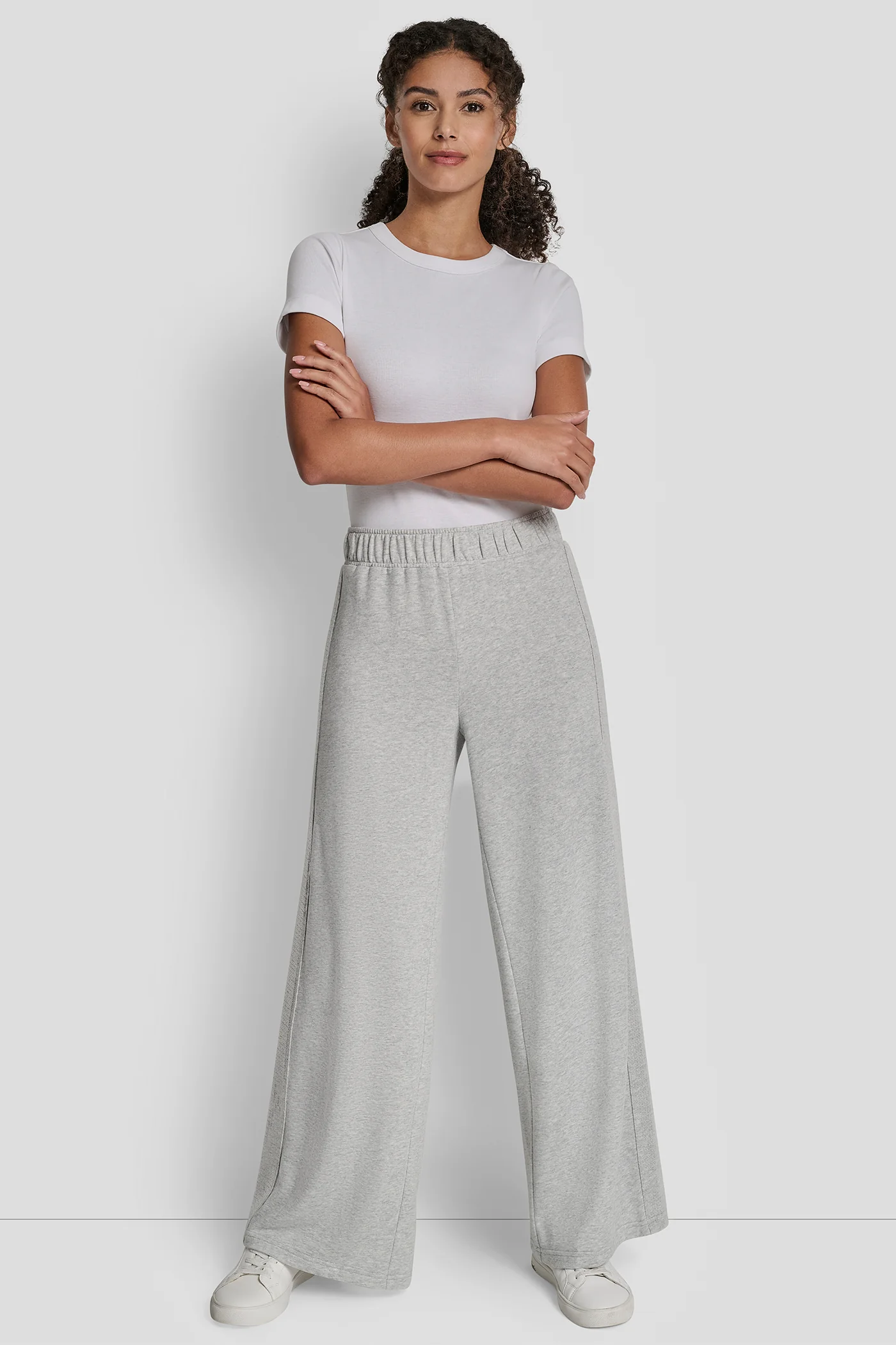 SEQUIN STRIPE WIDE LEG PANT - Image 6