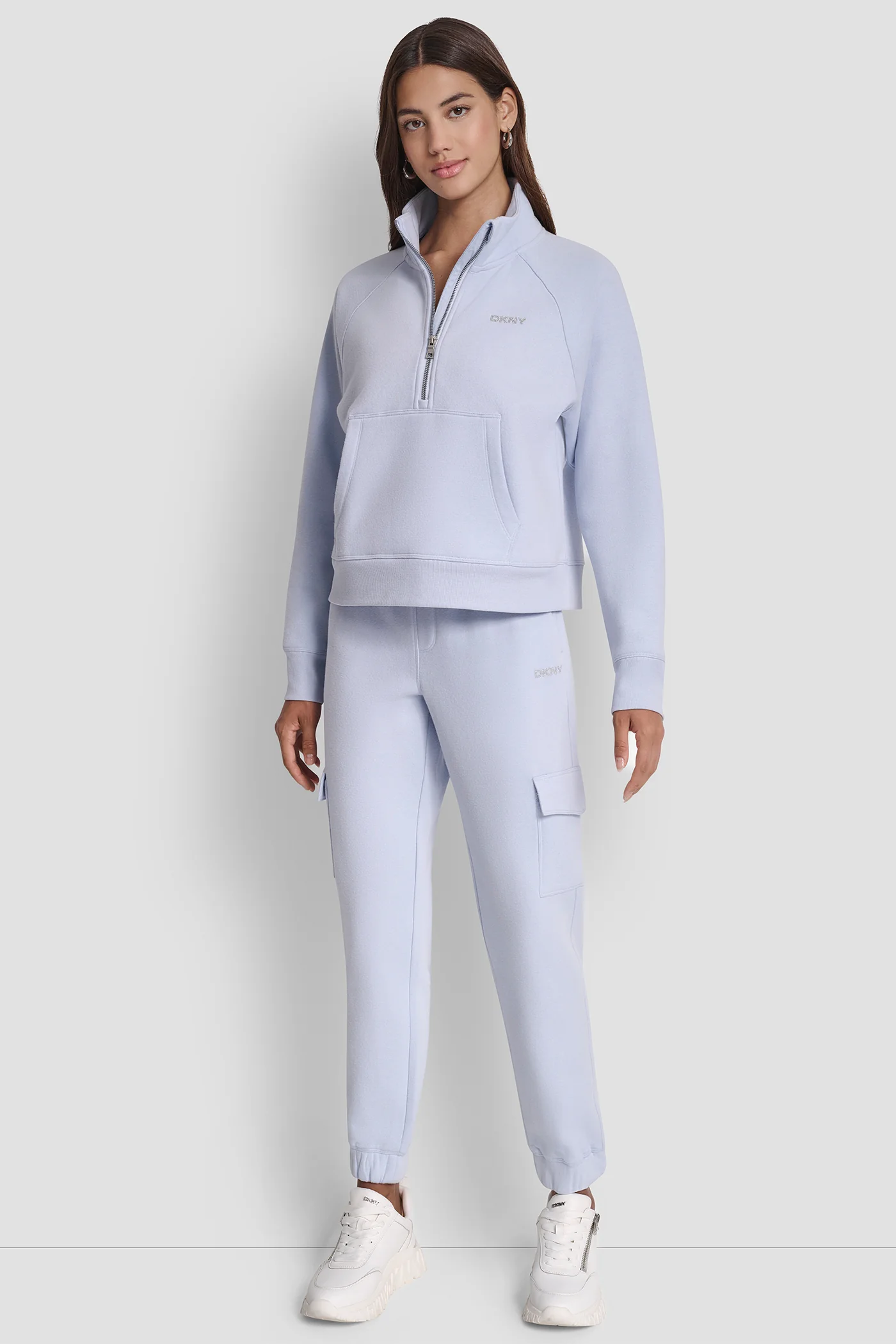 HIGH-RISE STUDDED LOGO SLIM JOGGER - Image 7