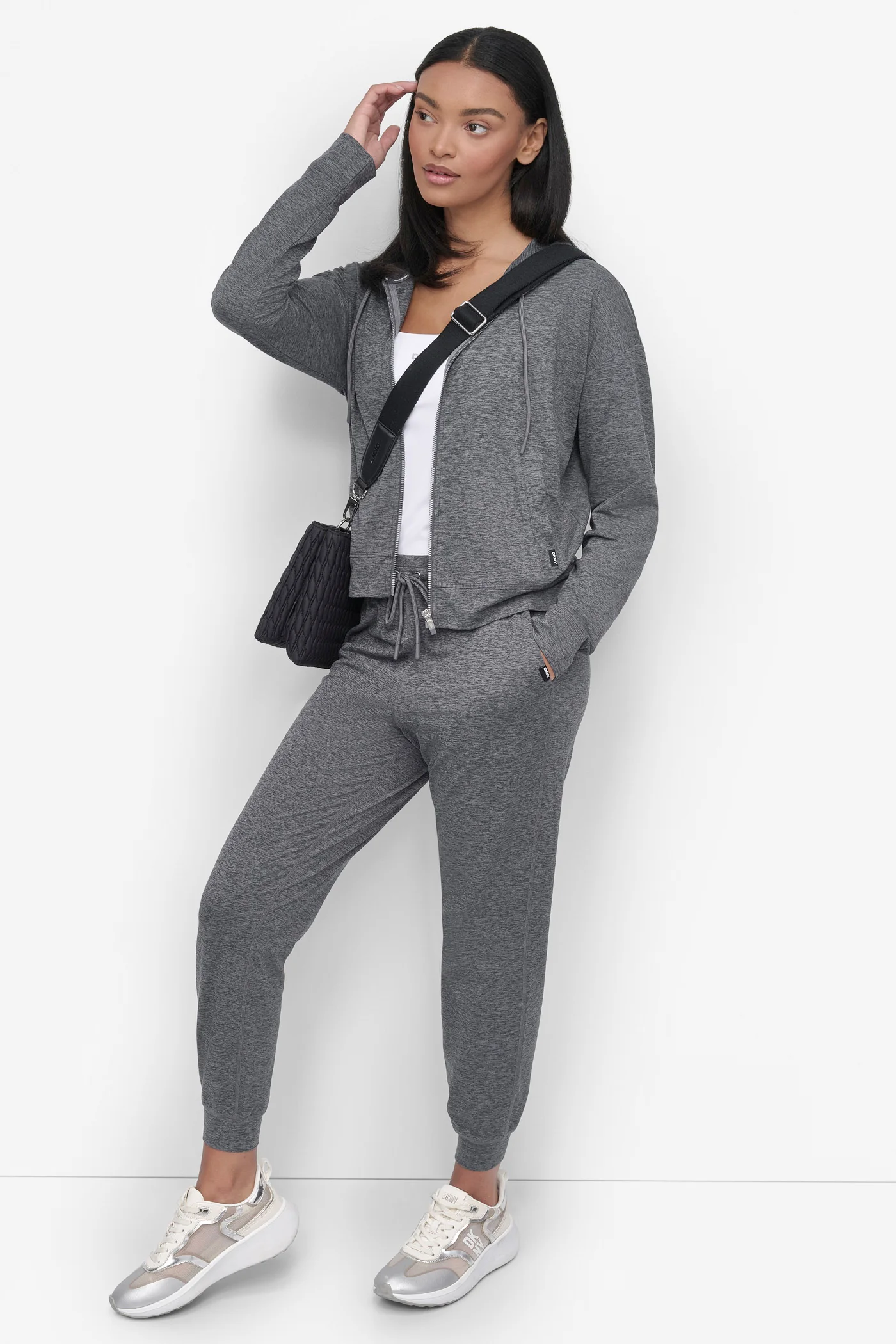 CROPPED HIGH-RISE SLIM JOGGER - Image 5