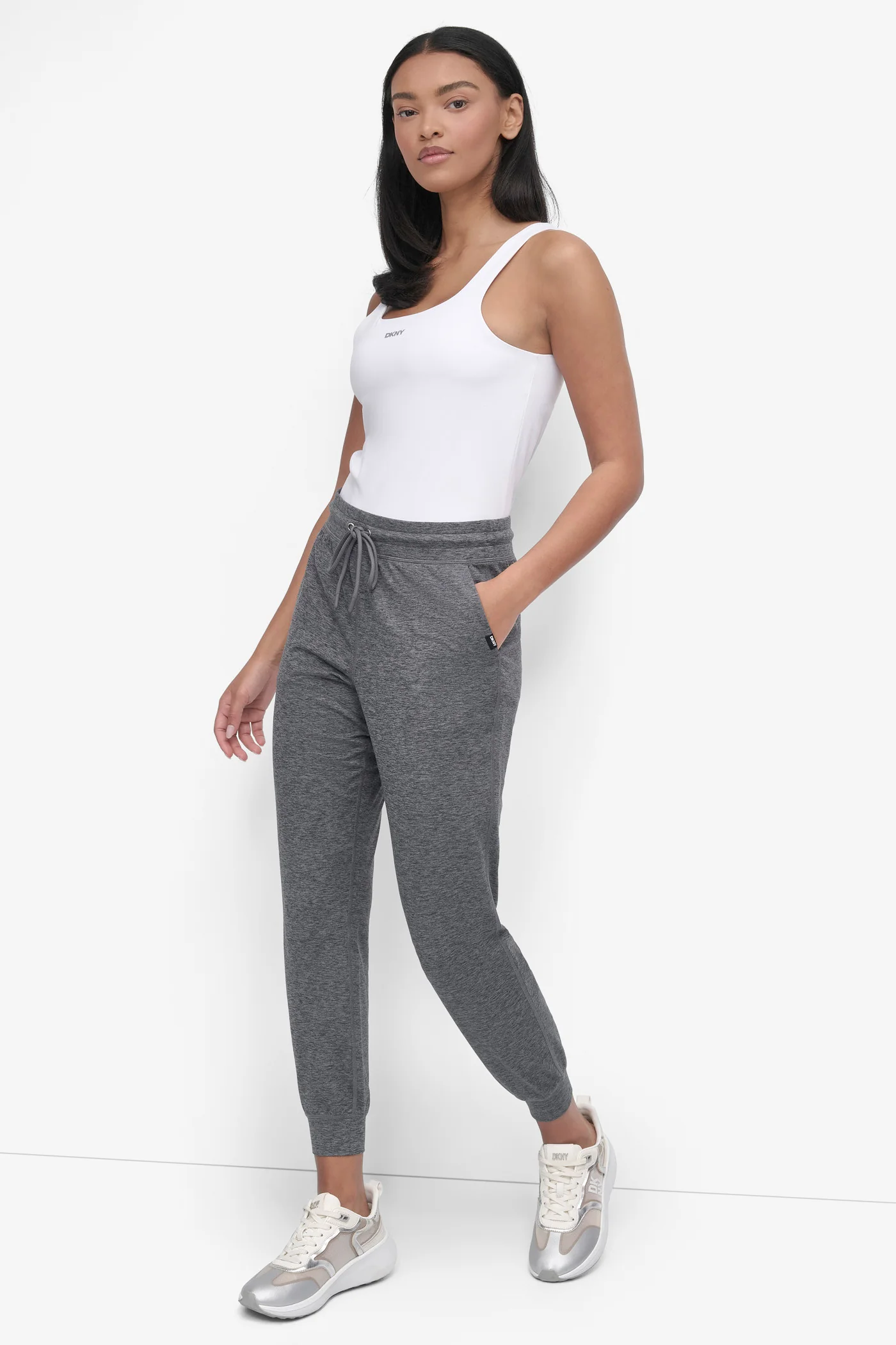 CROPPED HIGH-RISE SLIM JOGGER - Image 6