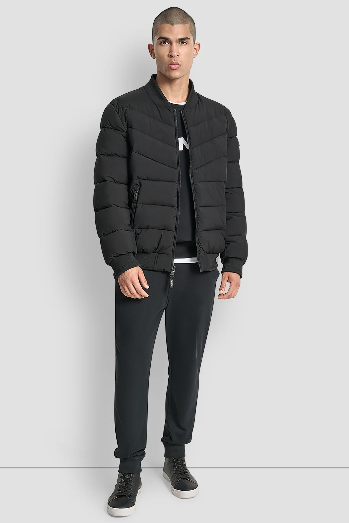 STRETCH BOMBER JACKET - Image 11