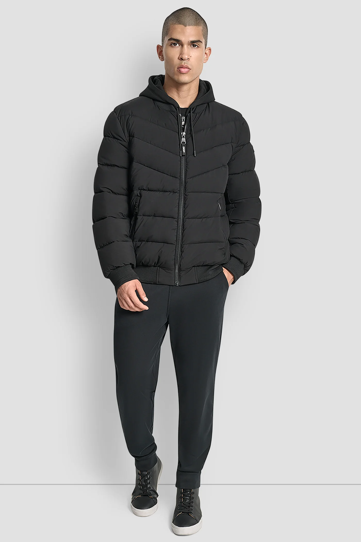 STRETCH BOMBER JACKET - Image 12