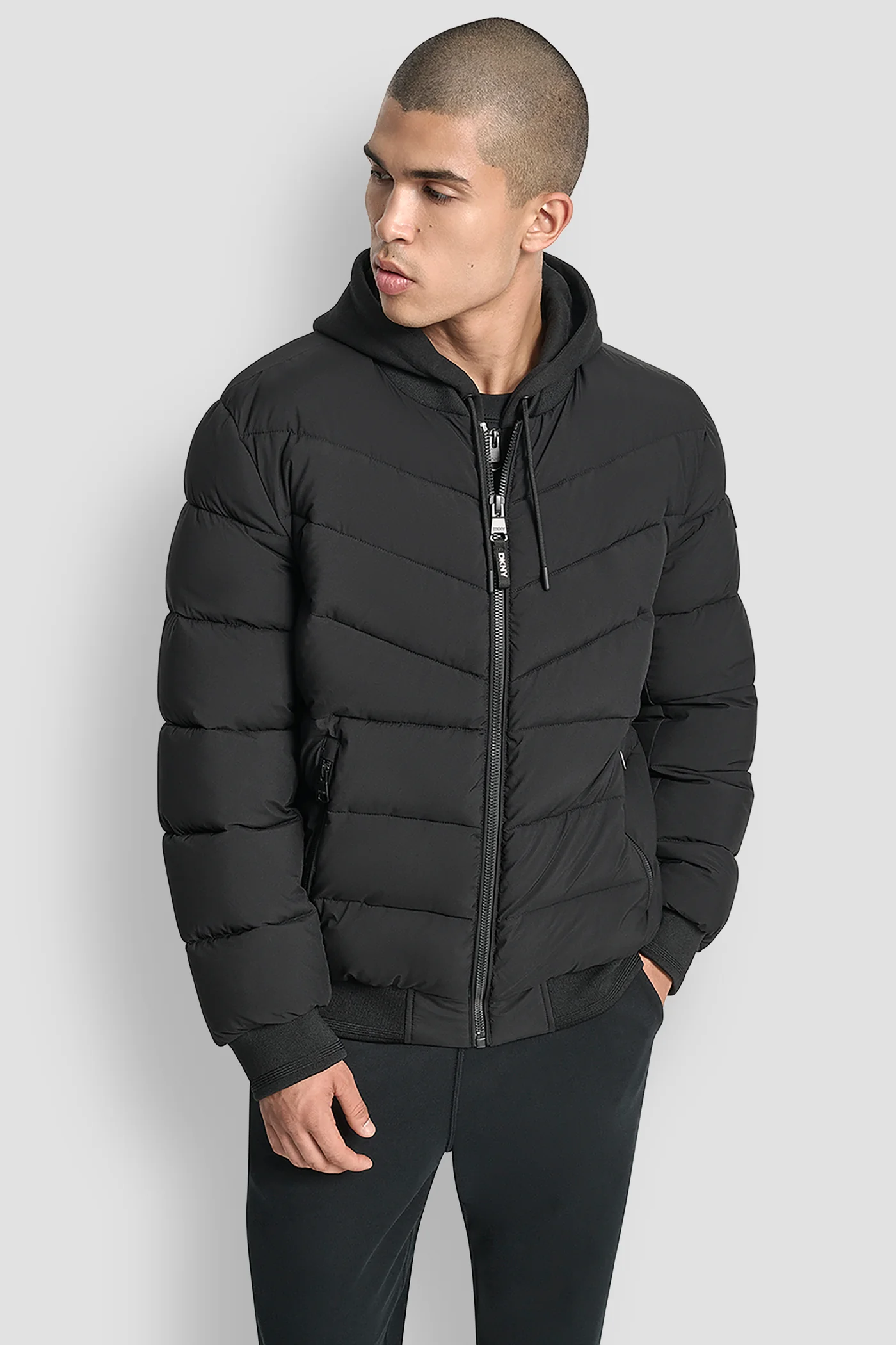 STRETCH BOMBER JACKET - Image 5
