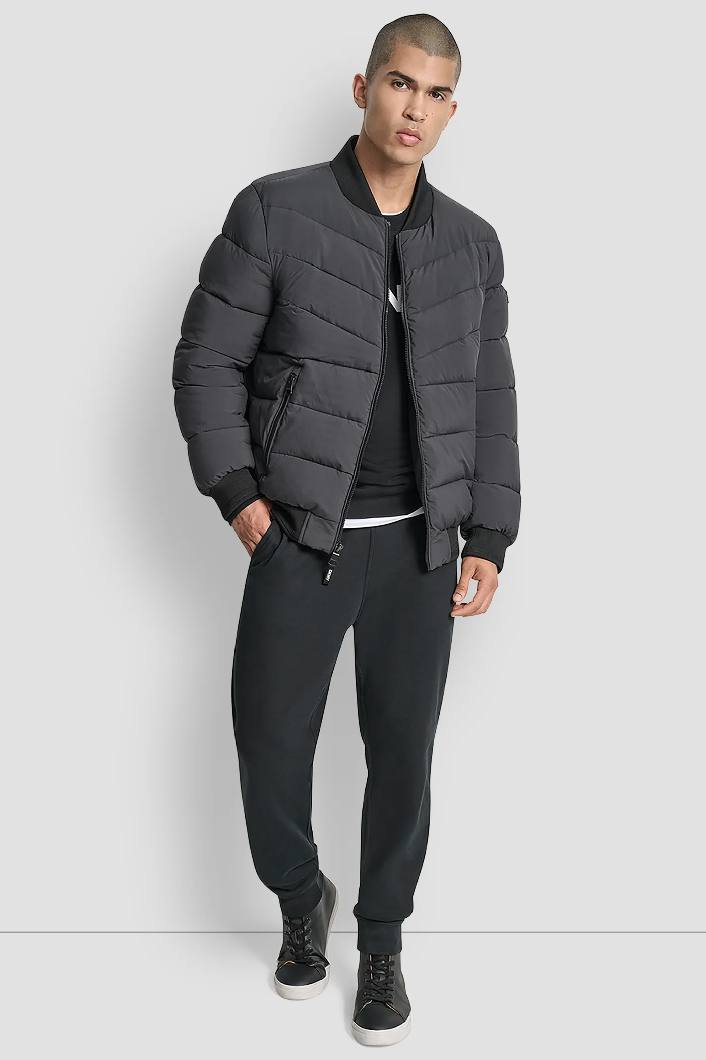 STRETCH BOMBER JACKET - Image 10