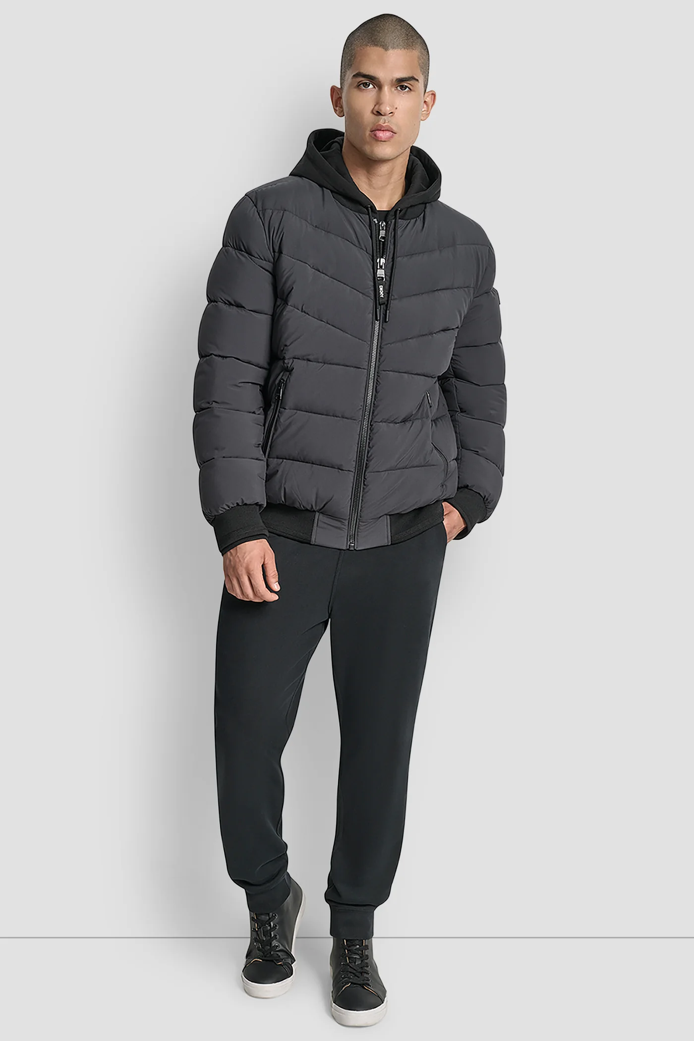 STRETCH BOMBER JACKET - Image 11