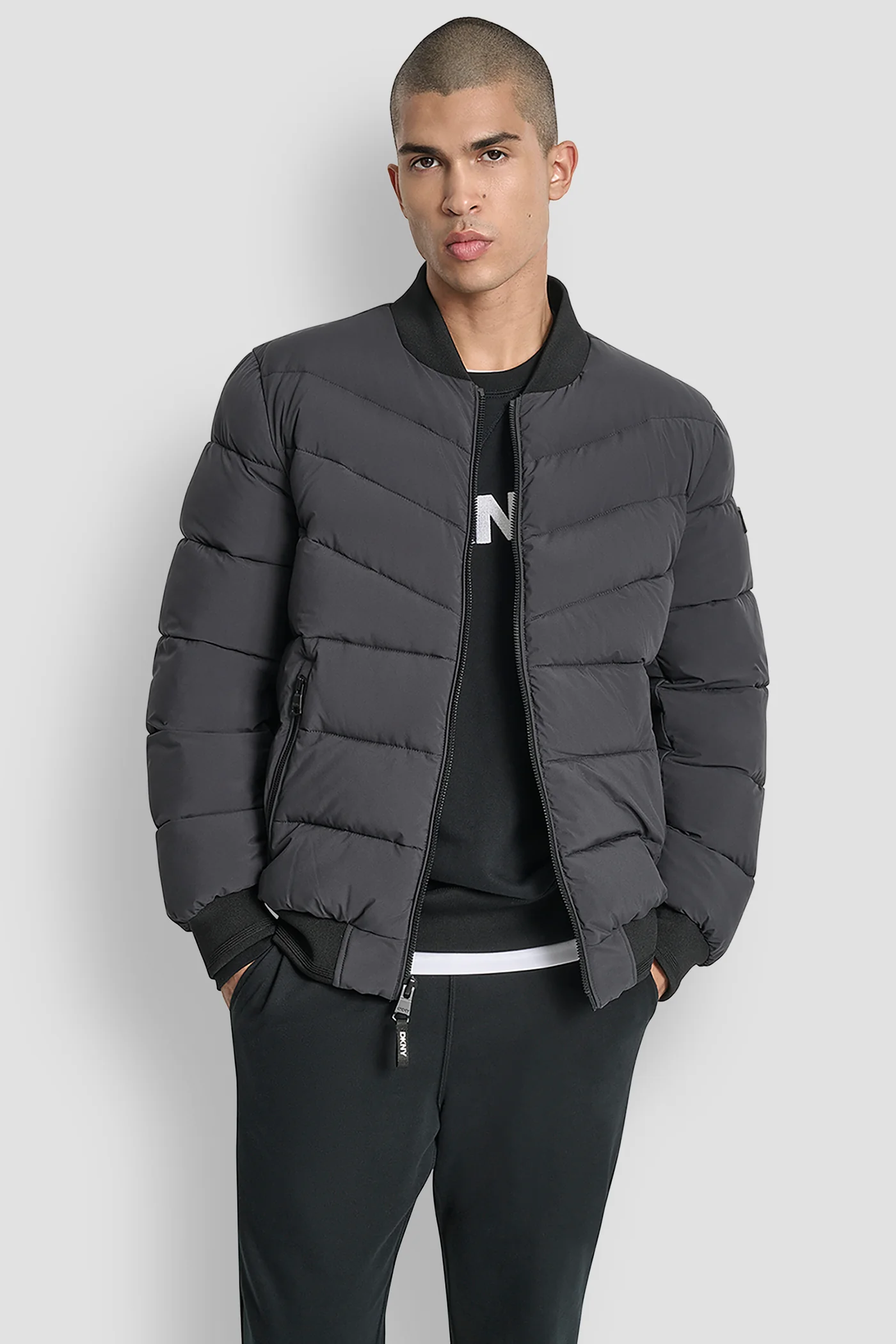 STRETCH BOMBER JACKET - Image 4