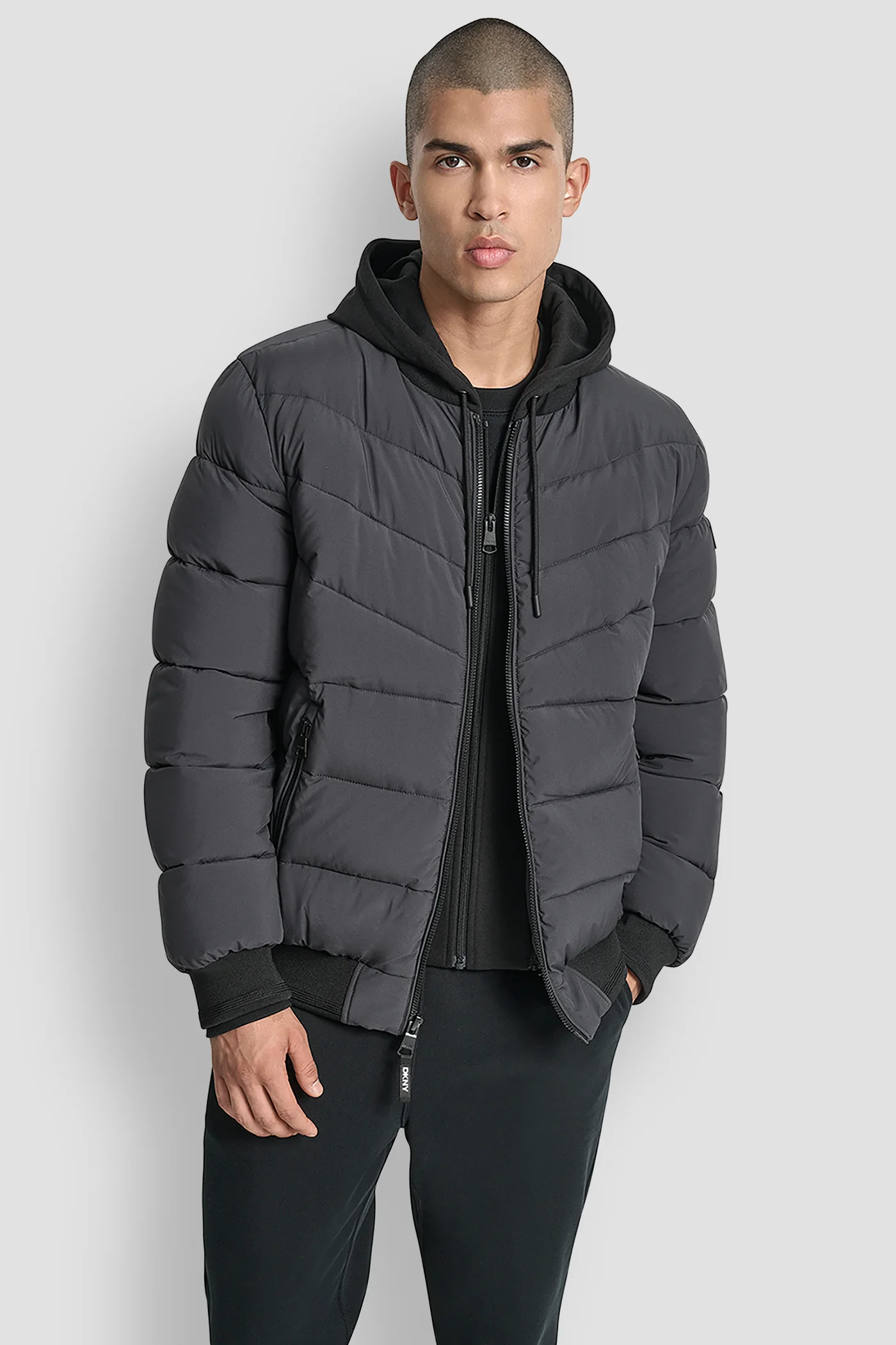 STRETCH BOMBER JACKET - Image 5