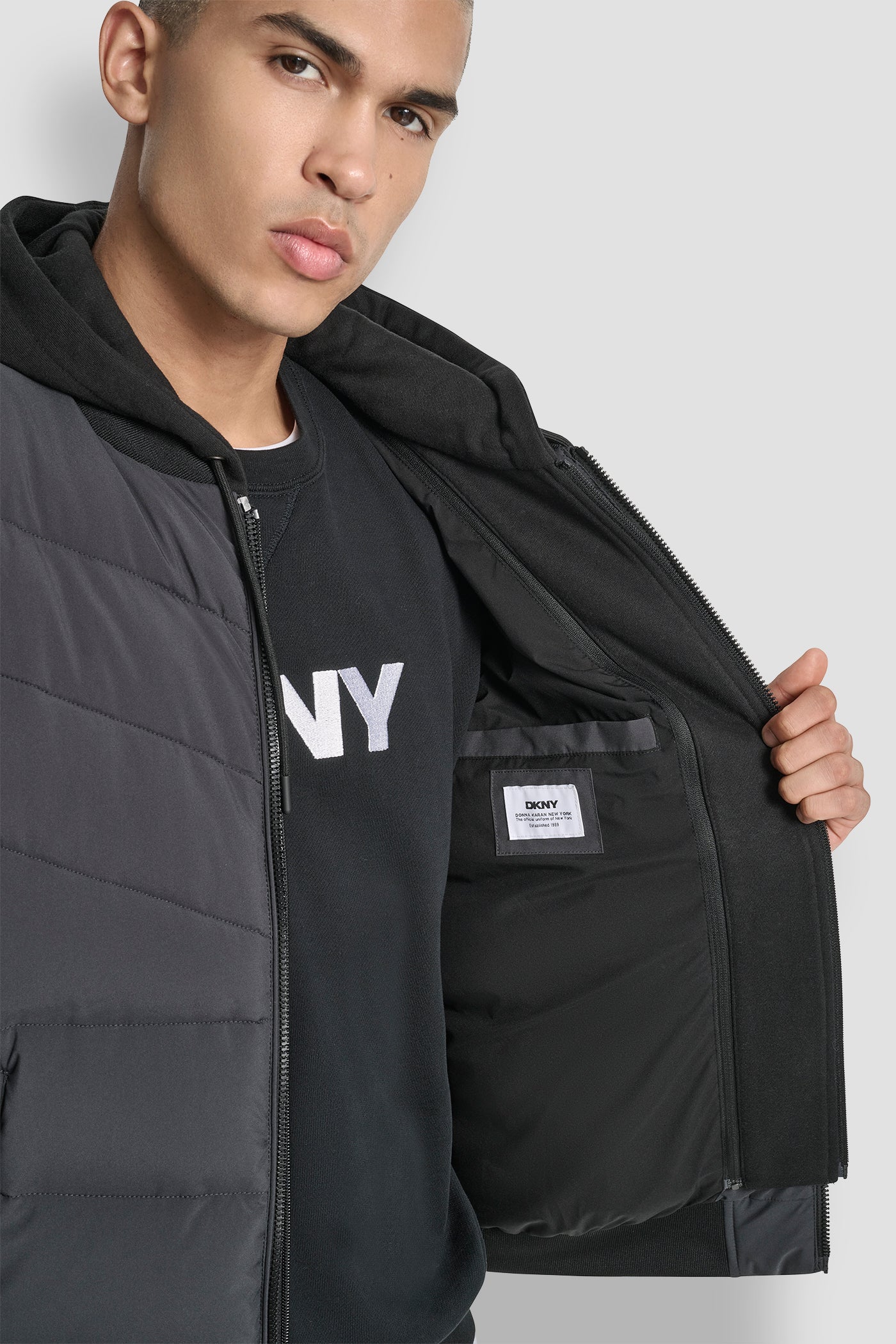 STRETCH BOMBER JACKET - Image 9