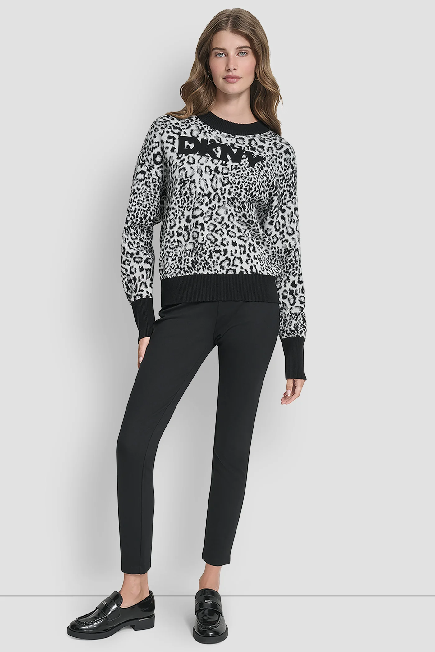 LEOPARD LOGO KNIT SWEATER - Image 6