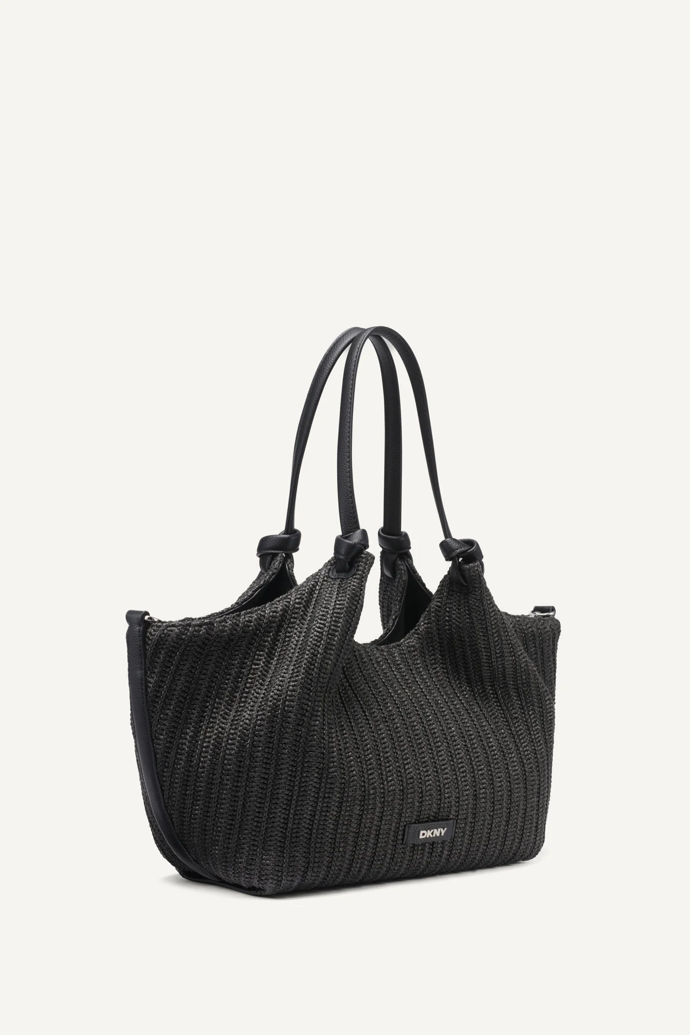 PAULA CROCHET RAFFIA MEDIUM COMMUTER TOTE - Image 3