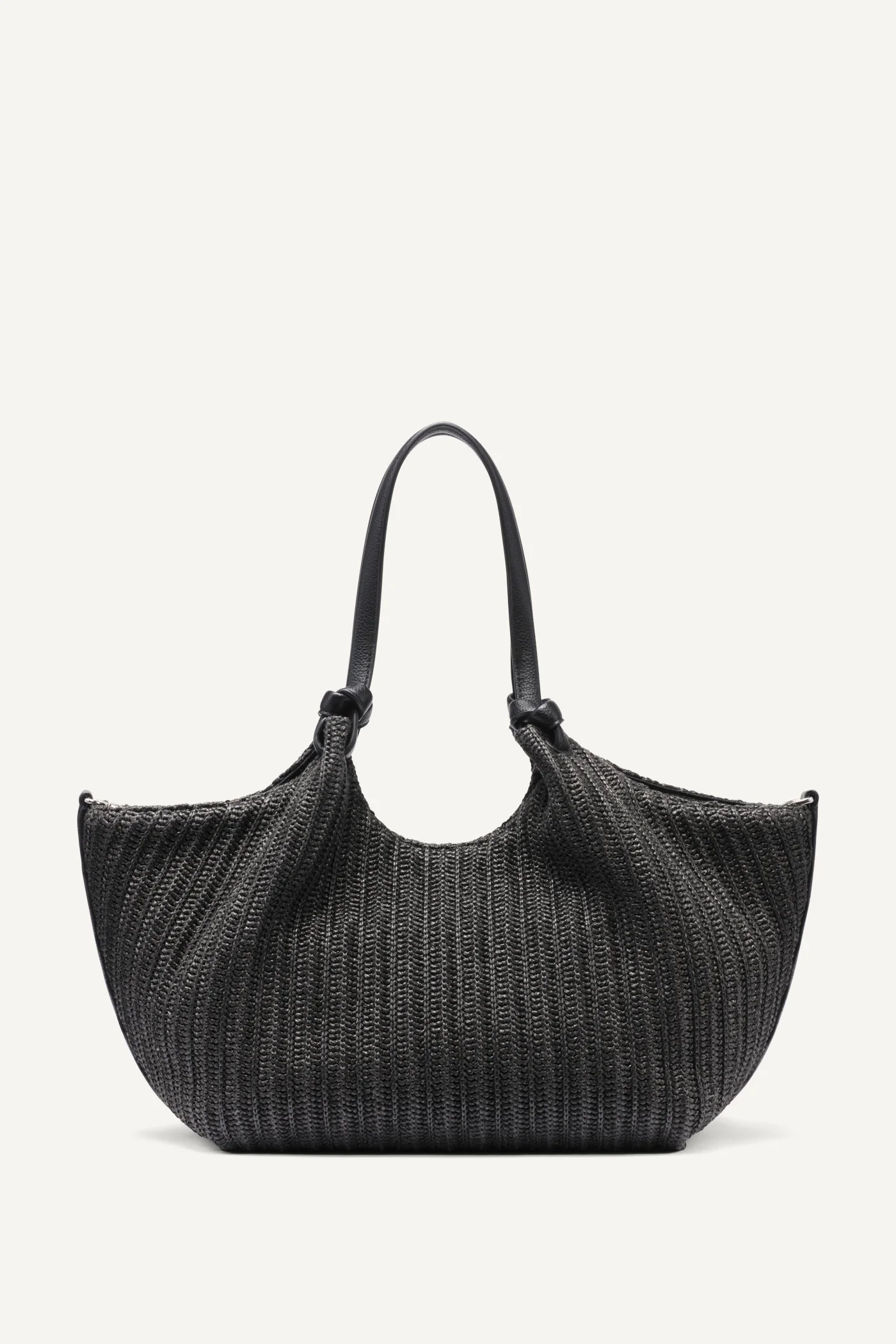 PAULA CROCHET RAFFIA MEDIUM COMMUTER TOTE - Image 4