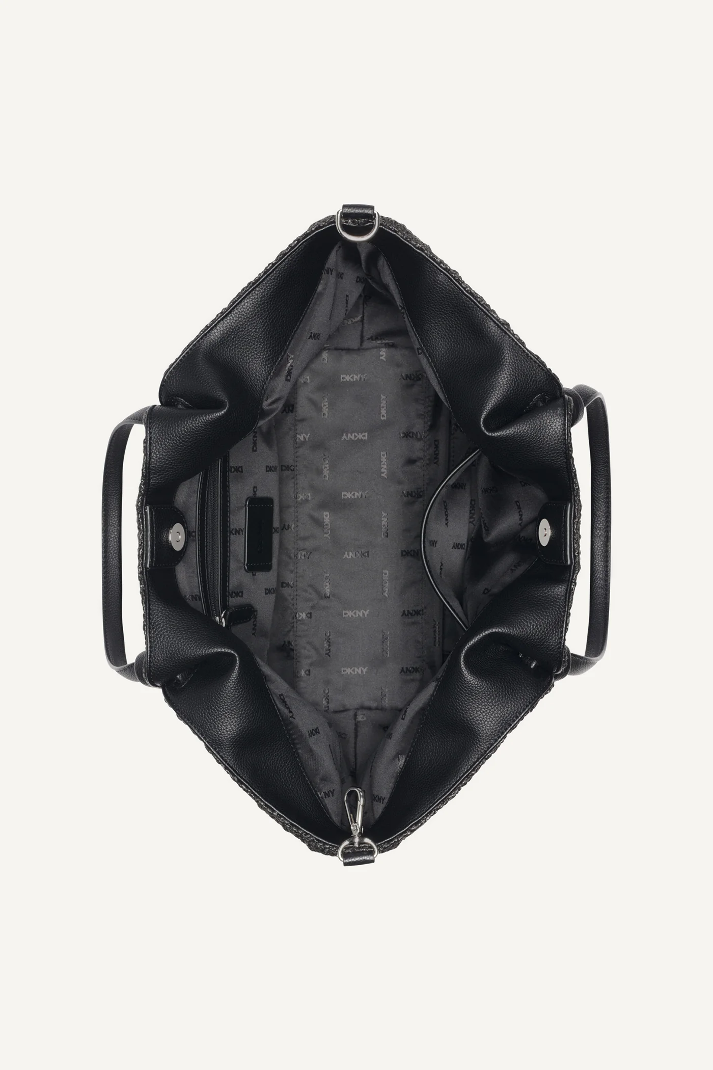 PAULA CROCHET RAFFIA MEDIUM COMMUTER TOTE - Image 5